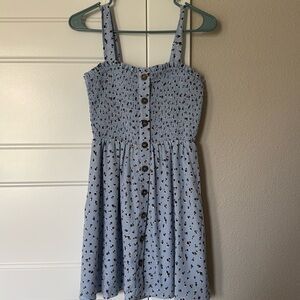 Floral summer dress.